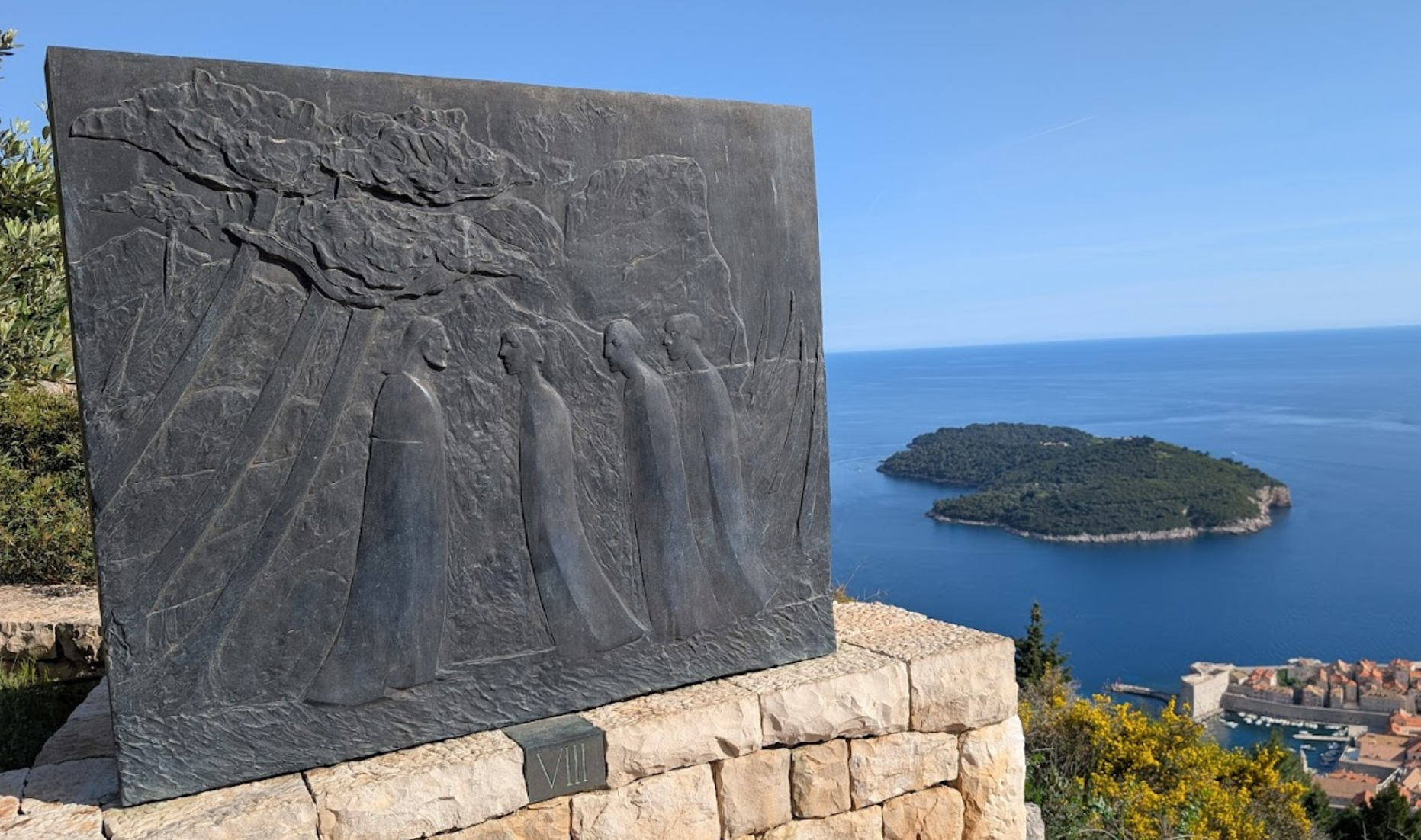 Dubrovnik - Planinarski križni put na strani brda Srđ - stációs keresztút, kálvária az Srđ-hegy oldalában