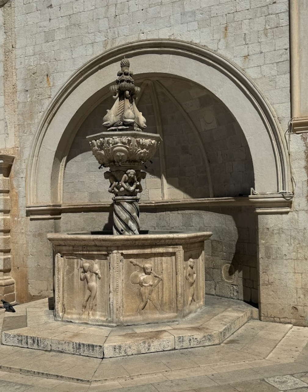 Dubrovnik - Mala Onofrijeva česma - Kis Onofrio-szökőkút