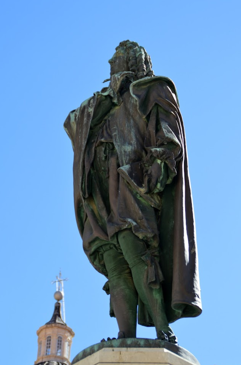 Dubrovnik - Spomenik Ivan Gunduliću - Ivan Gundulić-emlékmű, teljesalakos szobor