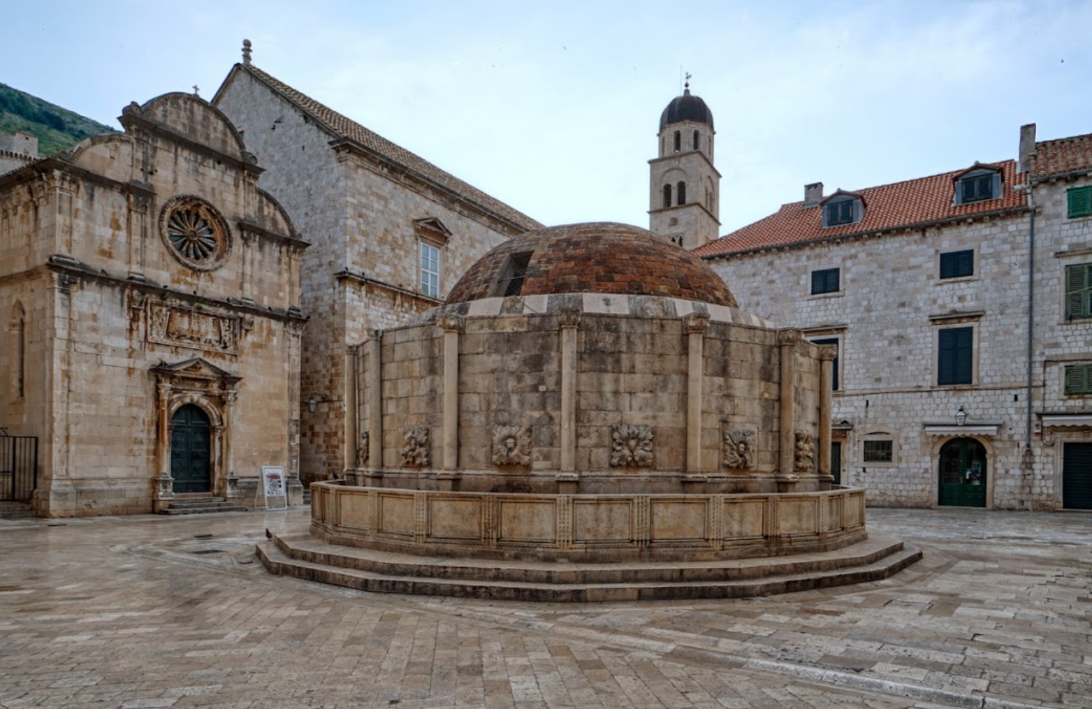 Dubrovnik - Velika Onofrijeva česma - Nagy Onofrio-szökőkút