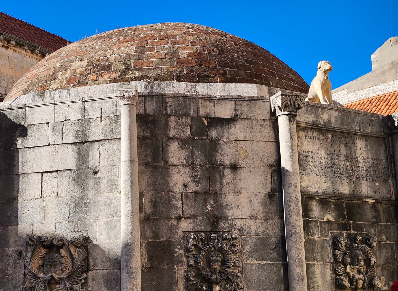 Dubrovnik - Velika Onofrijeva česma - Nagy Onofrio-szökőkút