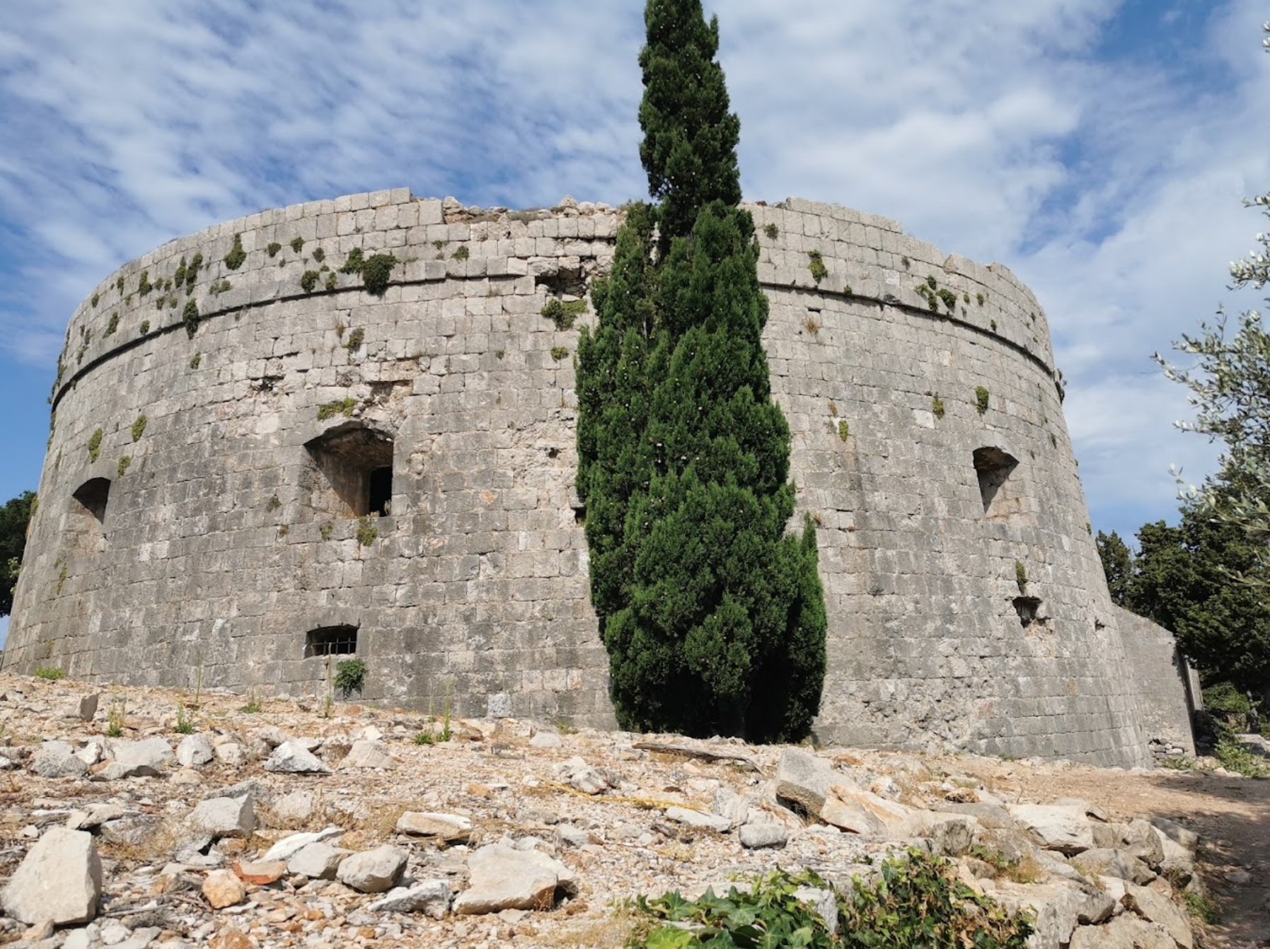 Dubrovnik - Utvrda Royal (96 m) - francia erőd