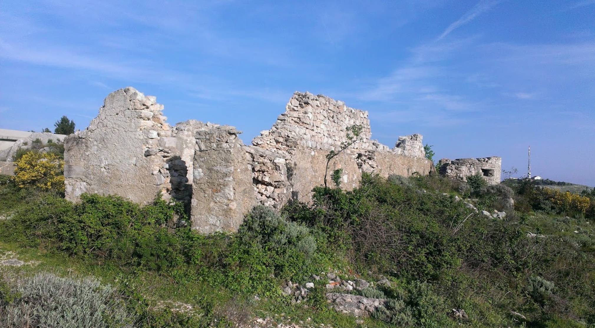 Dubrovnik, Gruž - Utvrda Strinčjera (412 m) - Strinčjera erőd