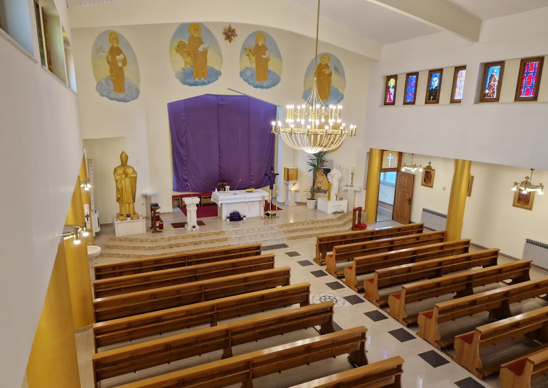Karlovačka - Károlyváros - Crkva Hrvatskih Mučenika - Horvát Mártírok temploma