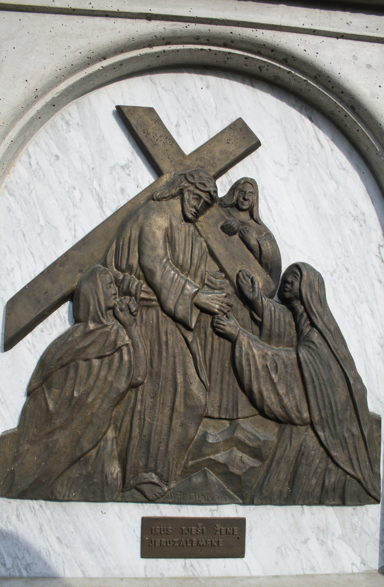 Karlovačka - Károlyváros - Križni put kod crkve Gospe Snježne, Dubovac - stációs keresztút a Havas Boldogasszony templomnál, Dubovacban