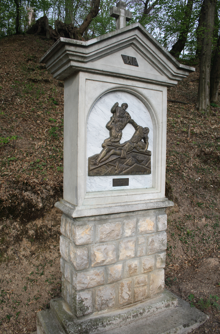 Karlovačka - Károlyváros - Križni put kod crkve Gospe Snježne, Dubovac - stációs keresztút a Havas Boldogasszony templomnál, Dubovacban