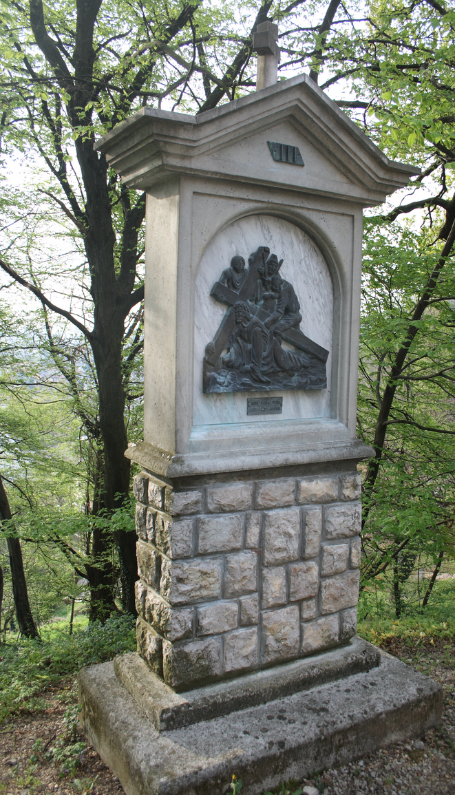 Karlovačka - Károlyváros - Križni put kod crkve Gospe Snježne, Dubovac - stációs keresztút a Havas Boldogasszony templomnál, Dubovacban