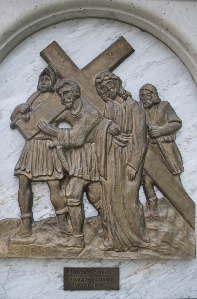 Karlovačka - Károlyváros - Križni put kod crkve Gospe Snježne, Dubovac - stációs keresztút a Havas Boldogasszony templomnál, Dubovacban