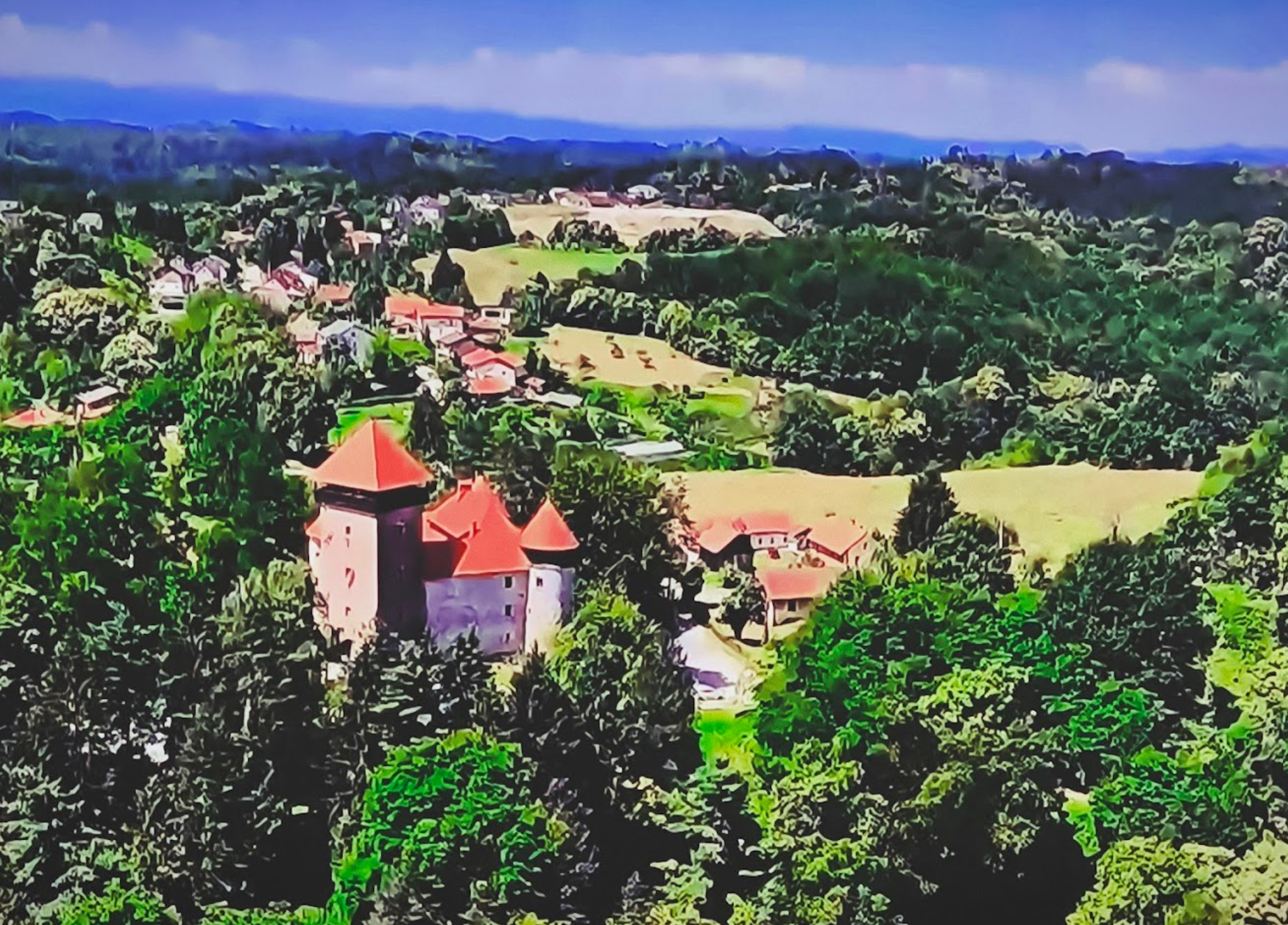 Karlovačka - Károlyváros - Dvorac/Stari grad Dubovac - Dobóc vára