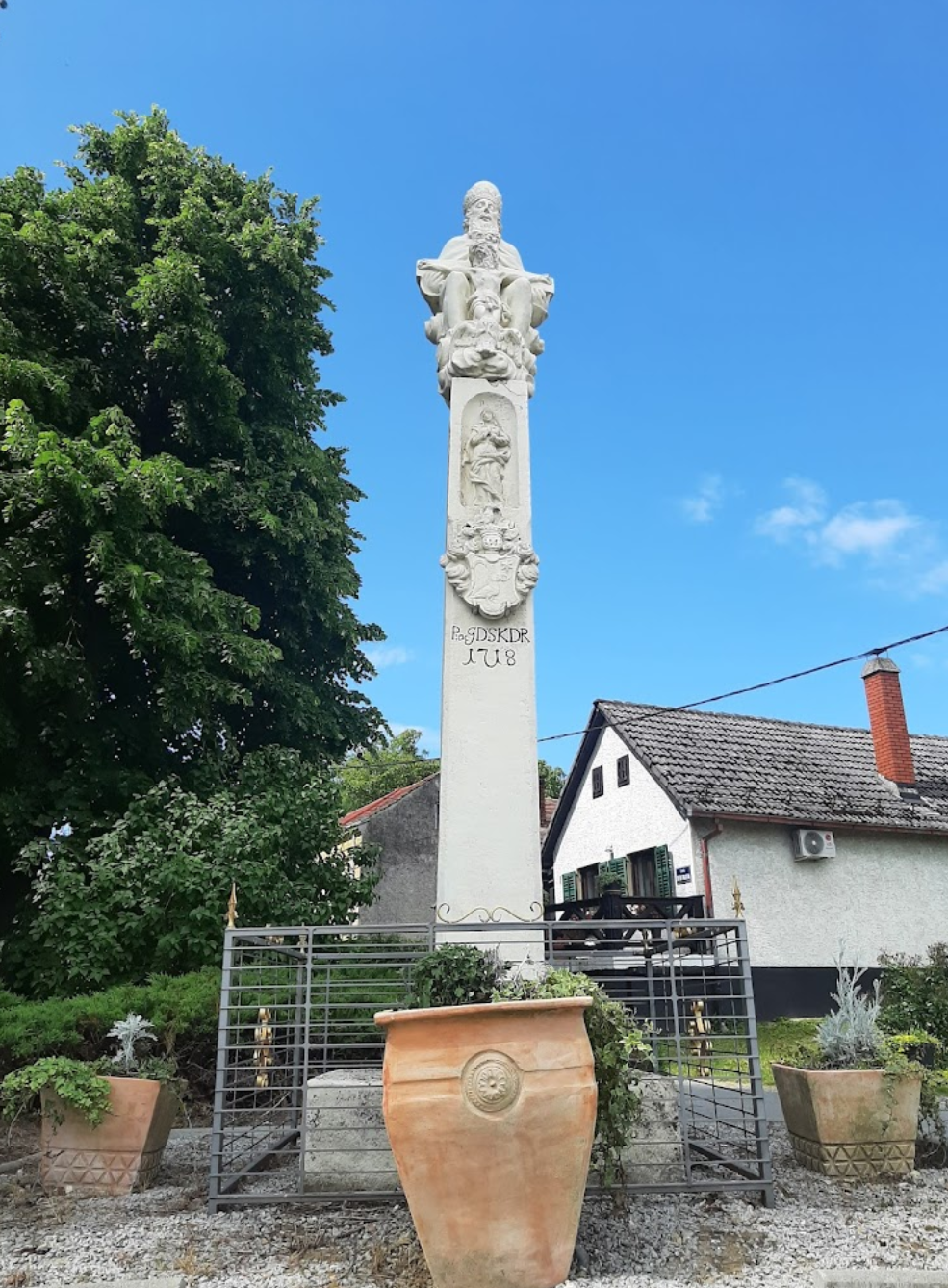 Cvetkovec - Pil Presvetog Trojstva - Szentháromság-oszlop