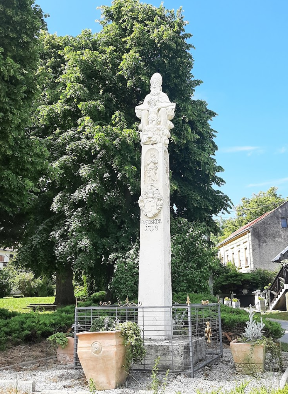 Cvetkovec - Pil Presvetog Trojstva - Szentháromság-oszlop