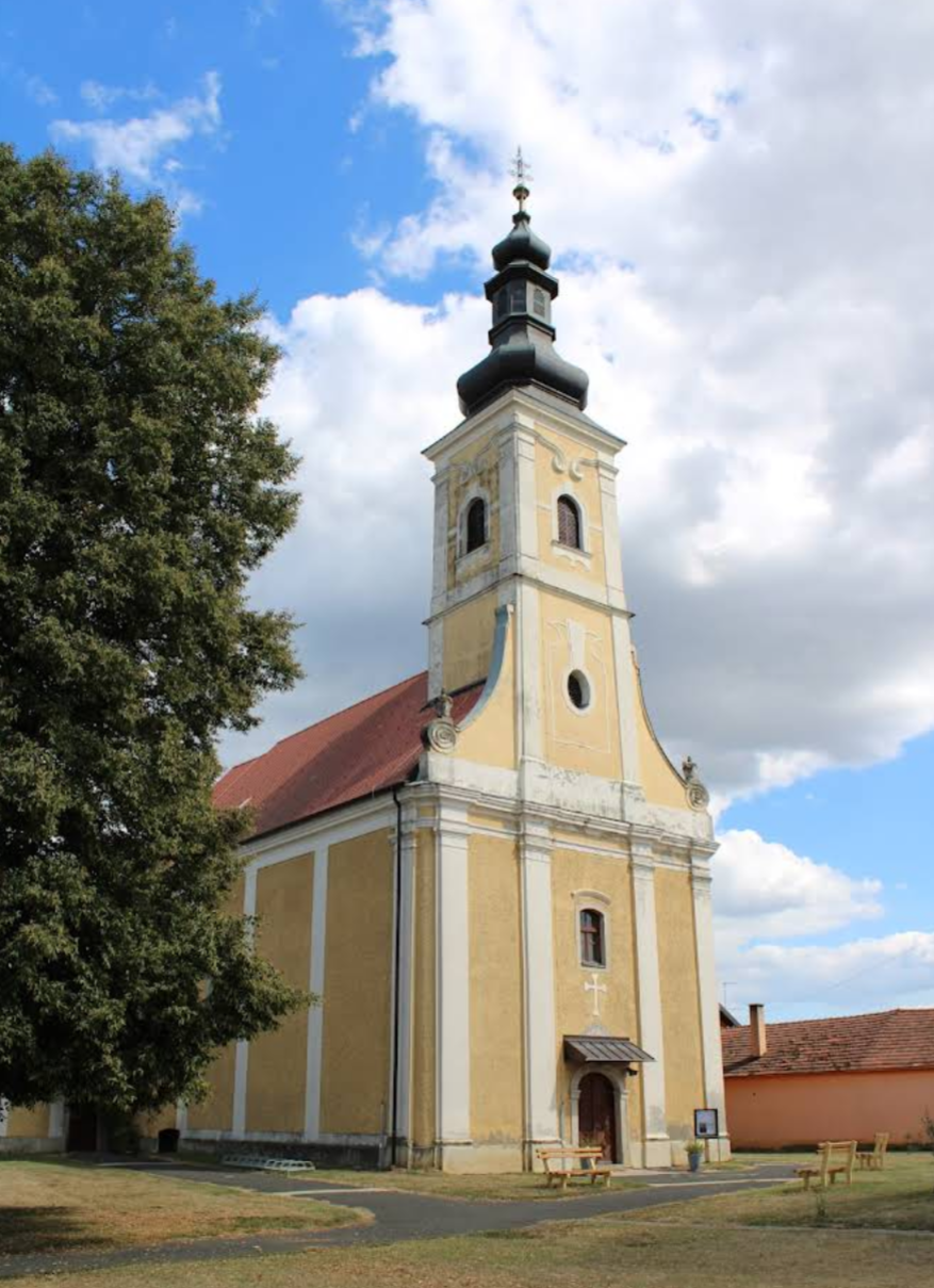 Đelekovec - Gyelekóc - Župna crkva Uznesenja Blažene Djevice Marije (BDM) - Boldogságos Szűz Mária Mennybemenetele/Nagyboldogasszony-plébániatemplom