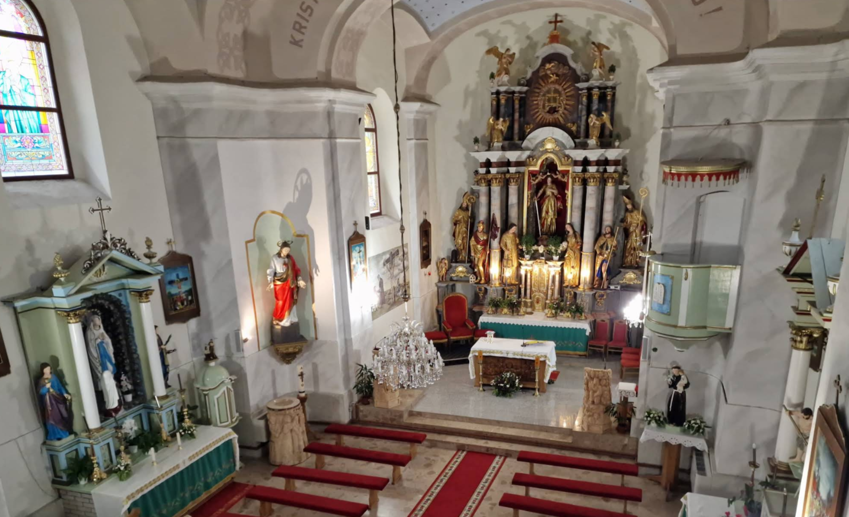 Hlebine - Župna crkva sv. Katarina Aleksandrijska - Alexandriai Szent Katalin szűz és vértanú-plébániatemplom