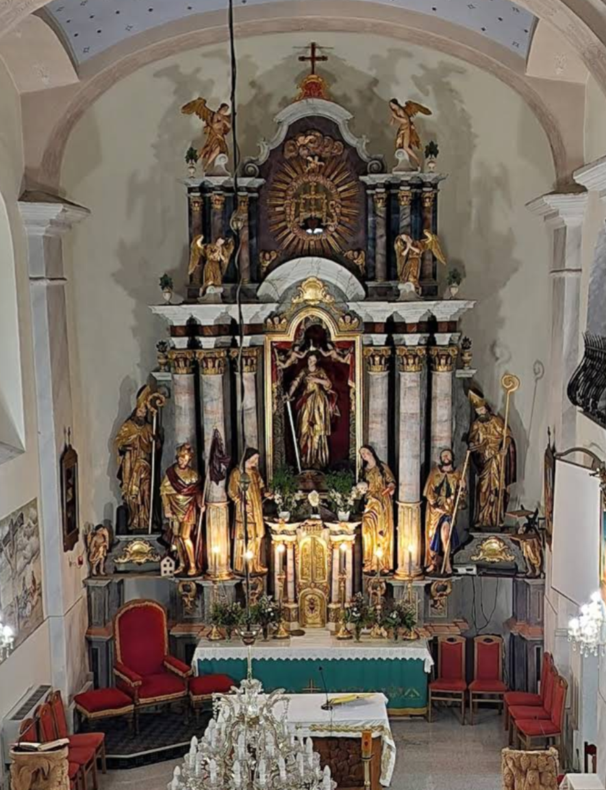 Hlebine - Župna crkva sv. Katarina Aleksandrijska - Alexandriai Szent Katalin szűz és vértanú-plébániatemplom