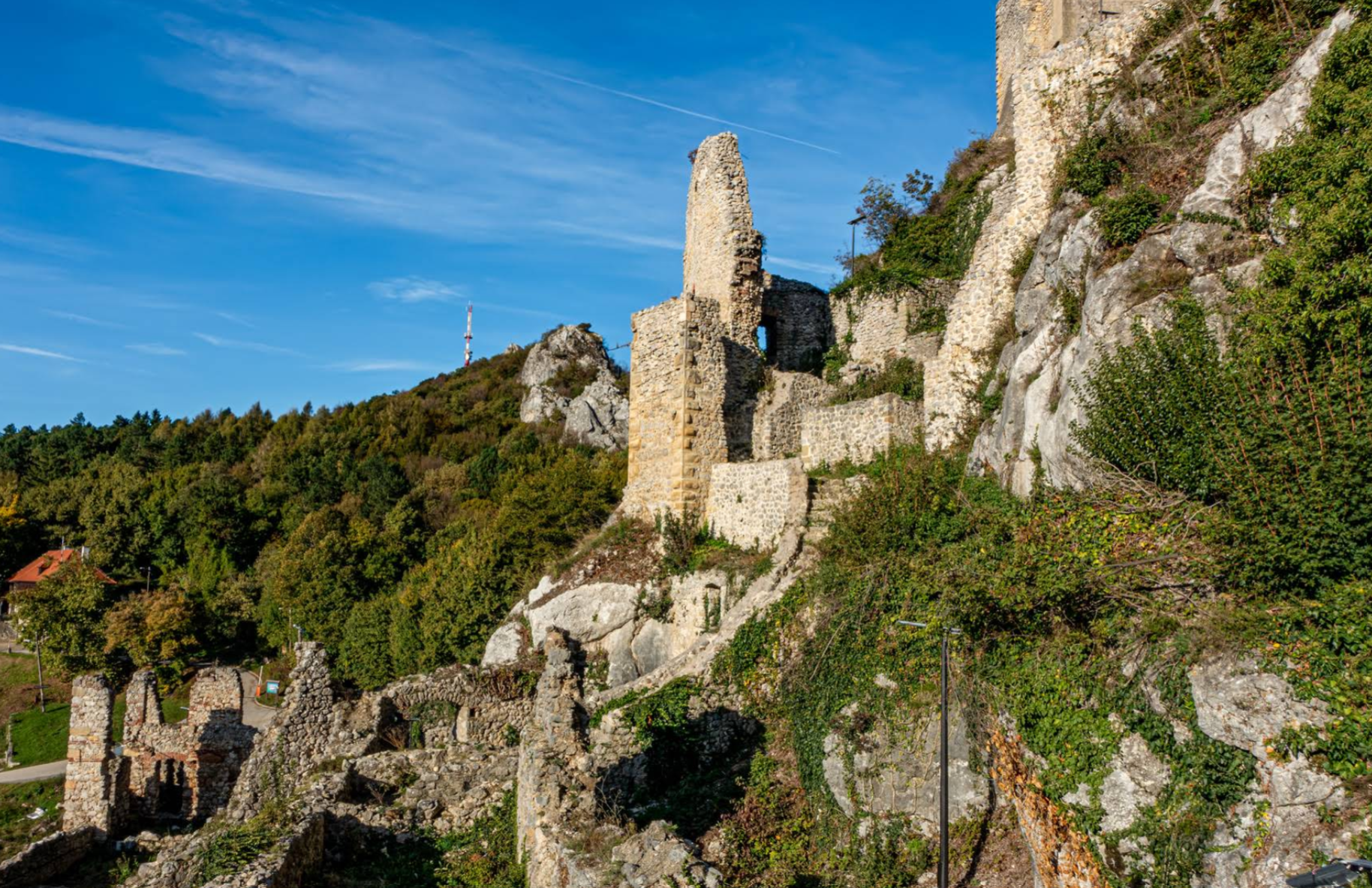 Kalnik - Nagykemlék - Stari grad Veliki Kalnik - Nagykemlék vára