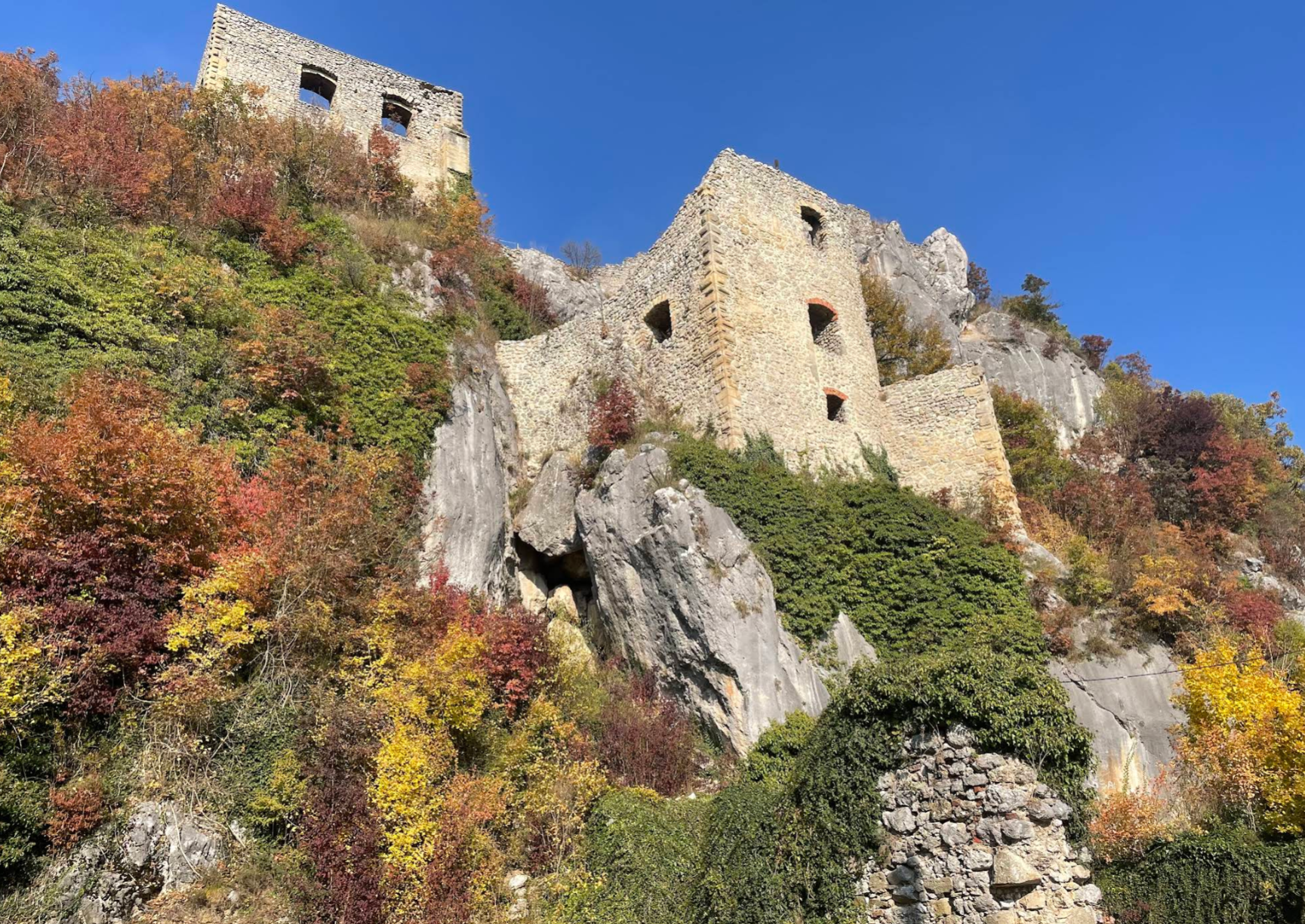 Kalnik - Nagykemlék - Stari grad Veliki Kalnik - Nagykemlék vára
