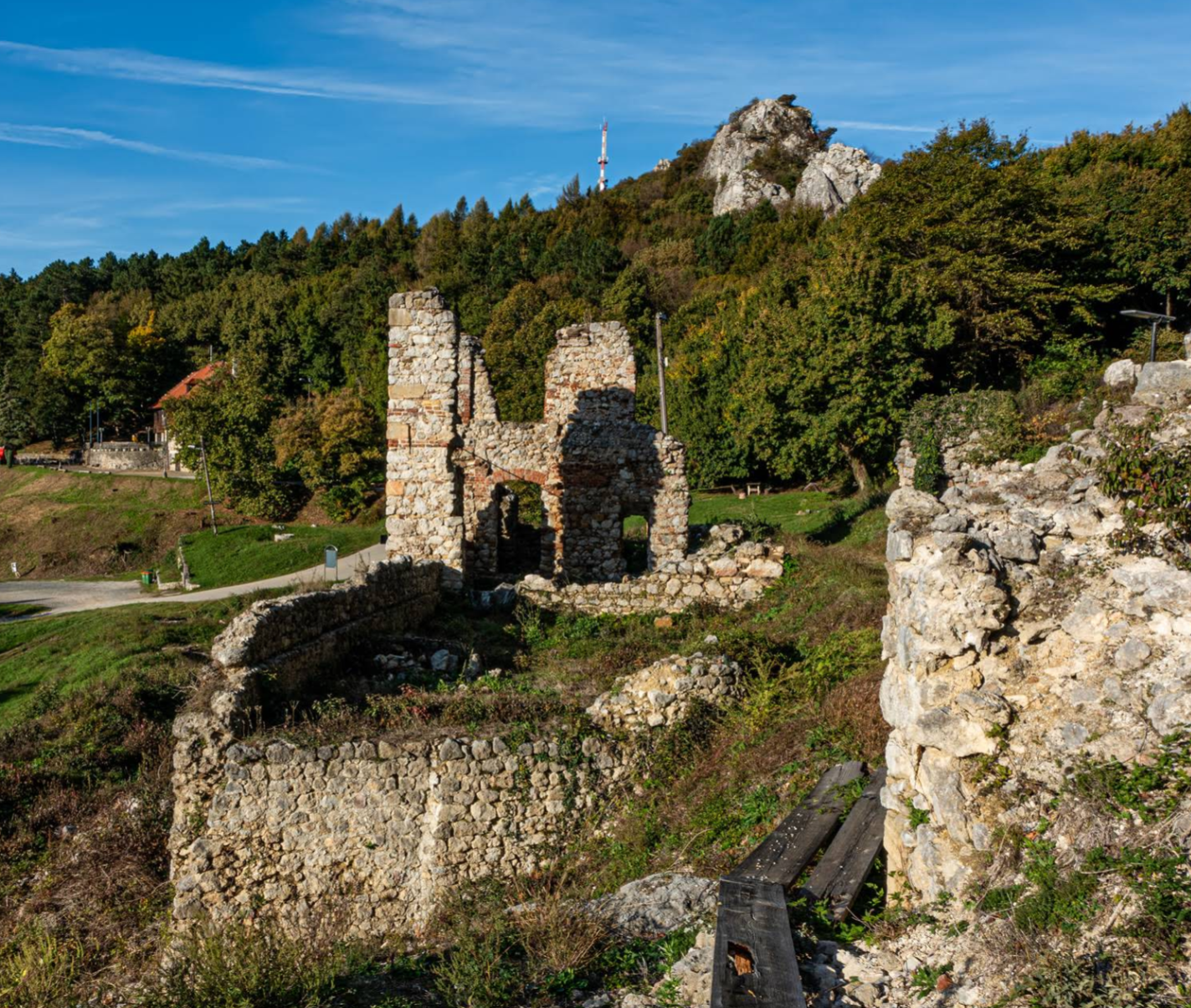 Kalnik - Nagykemlék - Stari grad Veliki Kalnik - Nagykemlék vára