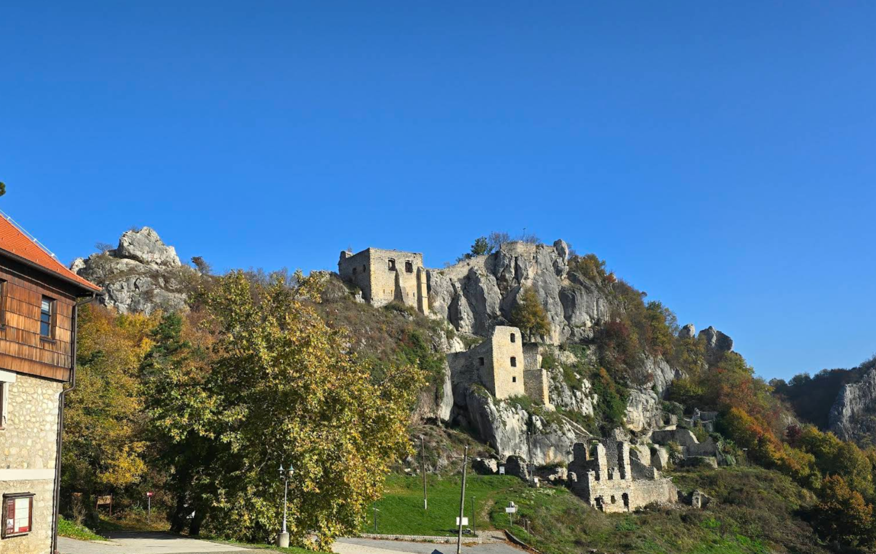 Kalnik - Nagykemlék - Stari grad Veliki Kalnik - Nagykemlék vára