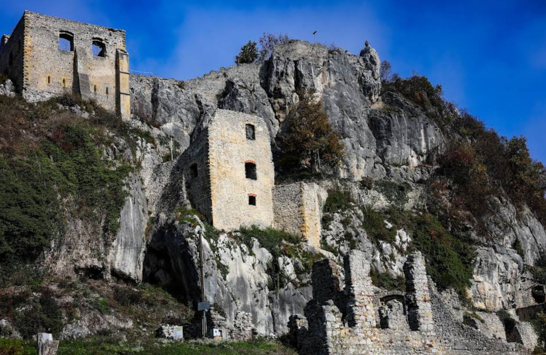 Kalnik - Nagykemlék - Stari grad Veliki Kalnik - Nagykemlék vára