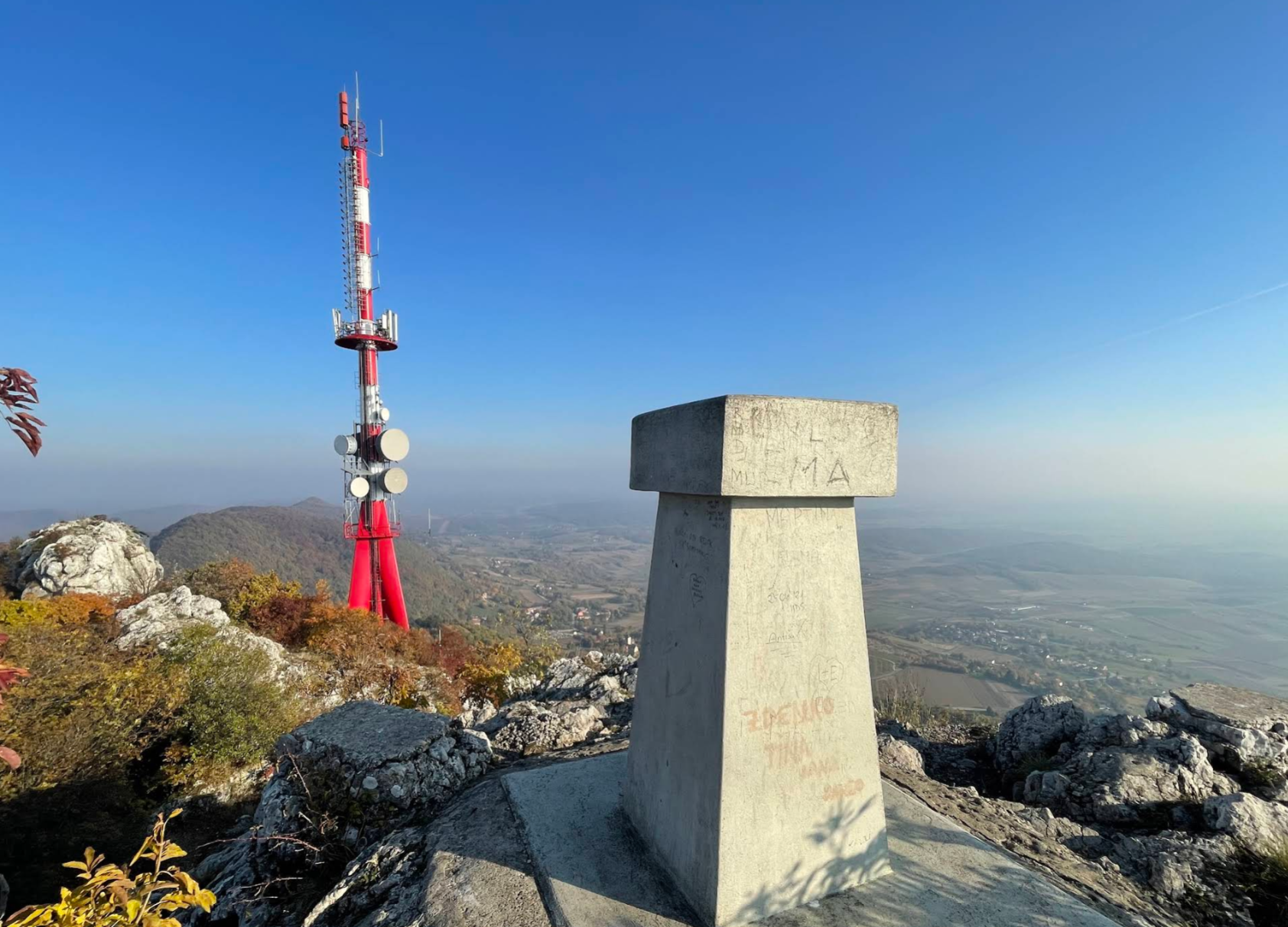 Kalnik - Nagykemlék - Radiotelevizijski odašiljač Kalnik - rádió- és televízió adóállomás