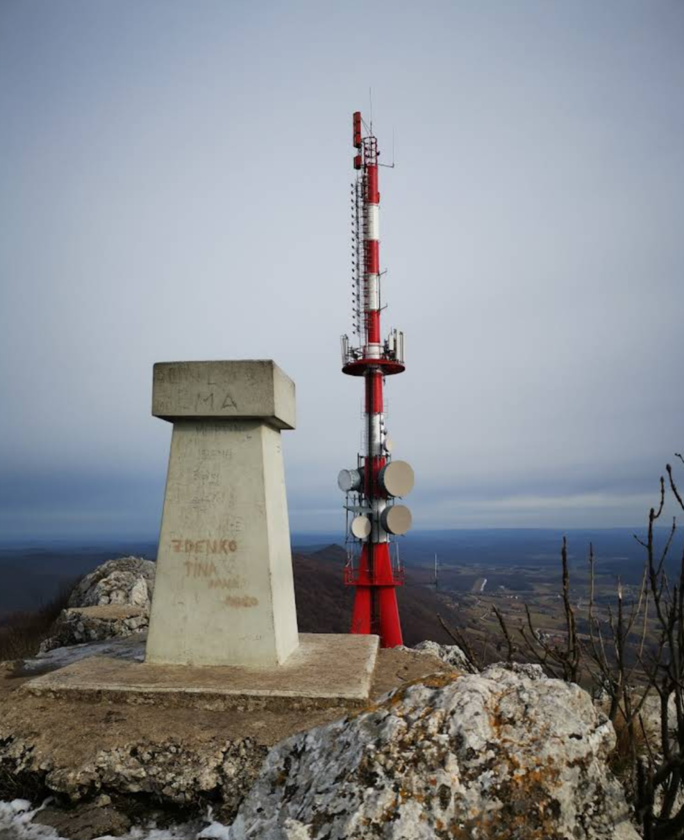 Kalnik - Nagykemlék - Radiotelevizijski odašiljač Kalnik - rádió- és televízió adóállomás