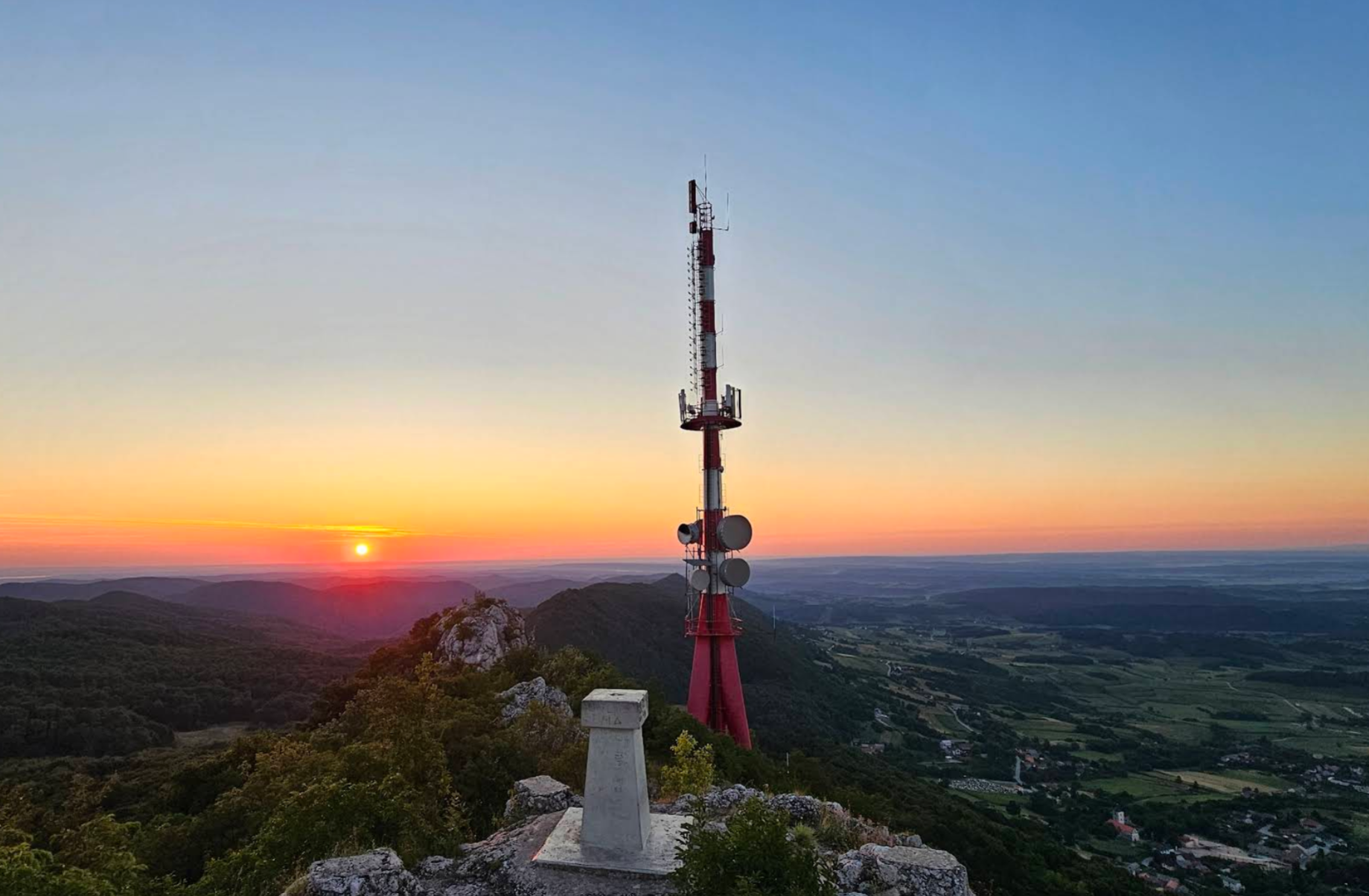 Kalnik - Nagykemlék - Radiotelevizijski odašiljač Kalnik - rádió- és televízió adóállomás