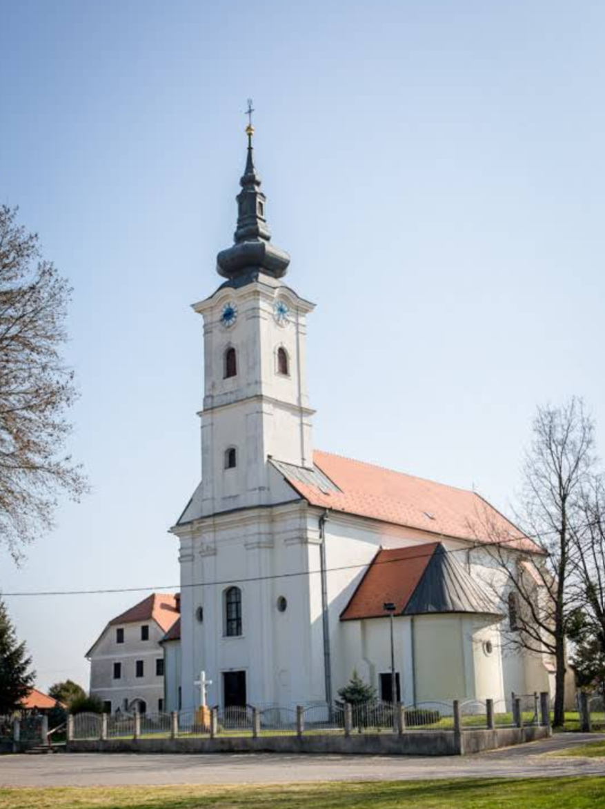 Kloštar Podravski - Gorbonok - Župna crkva svetog Benedikta opata i Žalosne Gospe - Szent Benedek apát és Fájdalmas Szűzanya-plébániatemplom