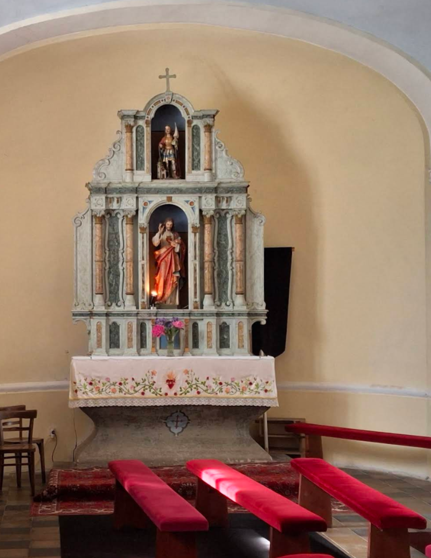 Kloštar Podravski - Gorbonok - Župna crkva svetog Benedikta opata i Žalosne Gospe - Szent Benedek apát és Fájdalmas Szűzanya-plébániatemplom
