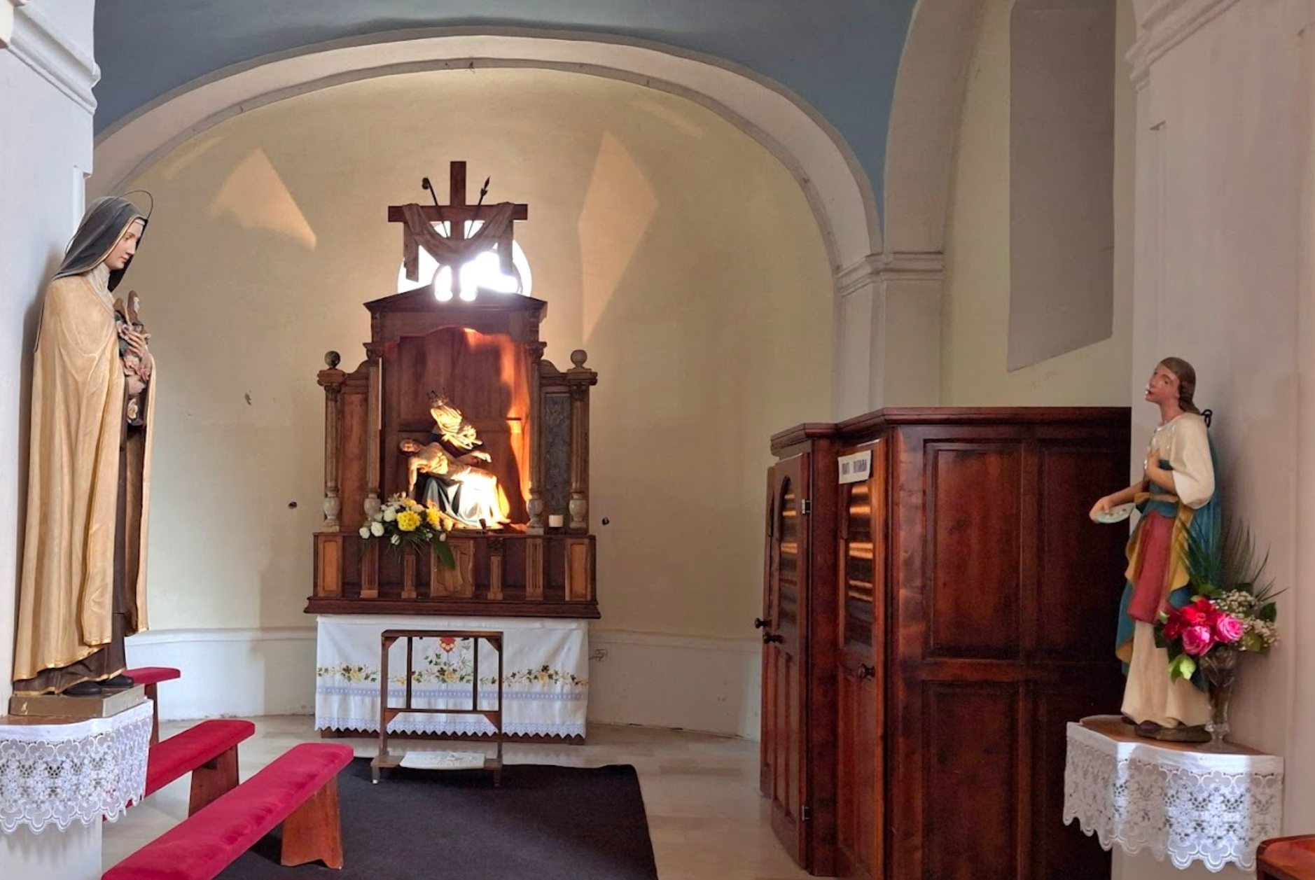 Kloštar Podravski - Gorbonok - Župna crkva svetog Benedikta opata i Žalosne Gospe - Szent Benedek apát és Fájdalmas Szűzanya-plébániatemplom