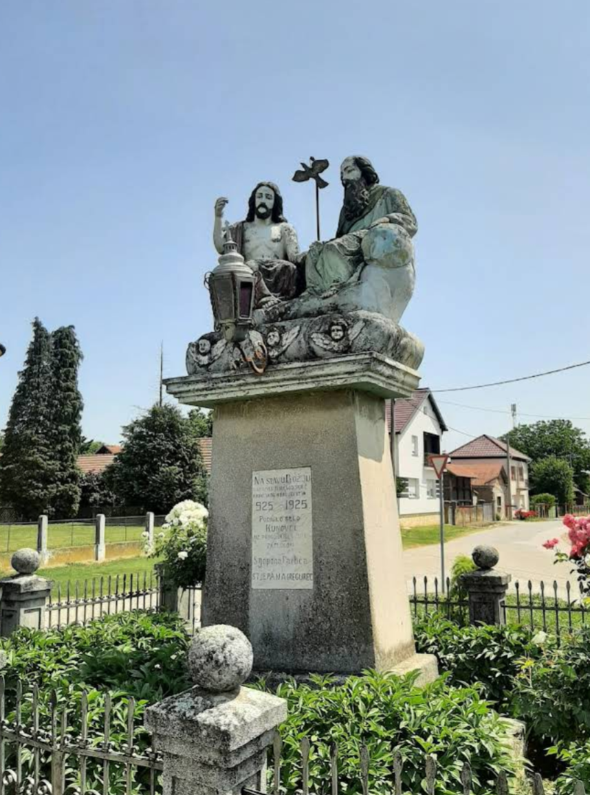 Kunovec - pil sv. Trojstva - Szentháromság-oszlop