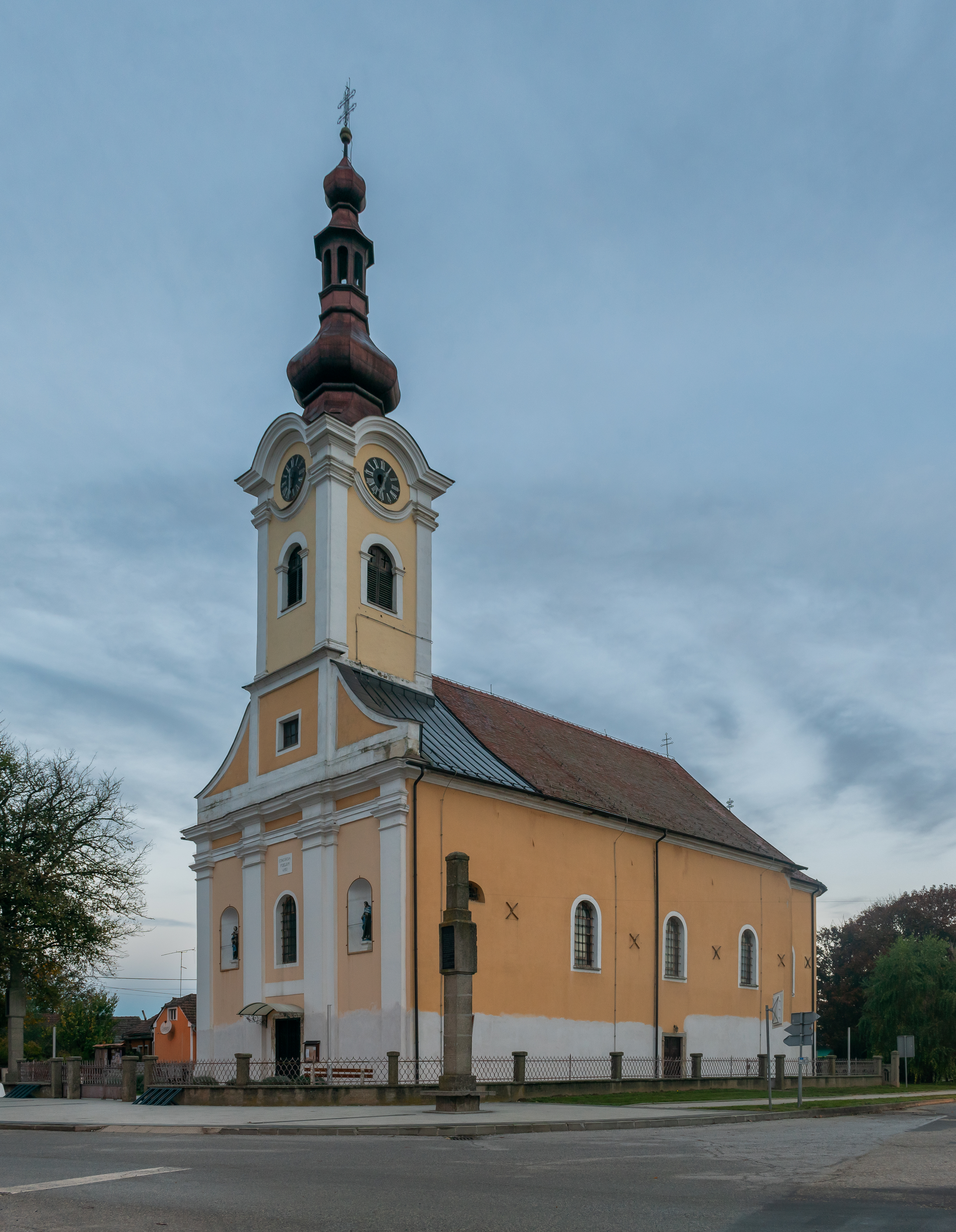 Novigrad Podravski - Kismarcsa - Župna crkva rastanka svetih Apostola - Apostolok Szétválása-plébániatemplom
