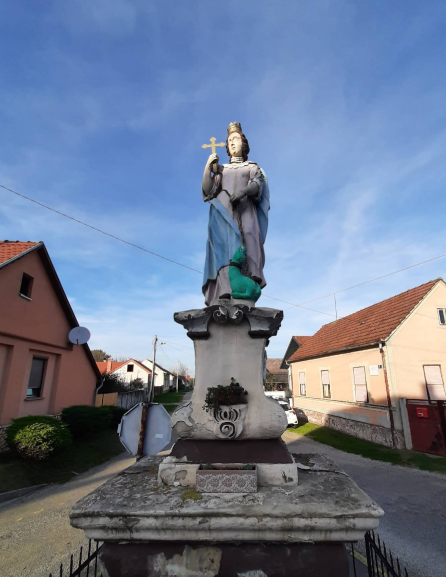 Novigrad Podravski - Kismarcsa - Kip svete Margarete - Szent Margit-szobor