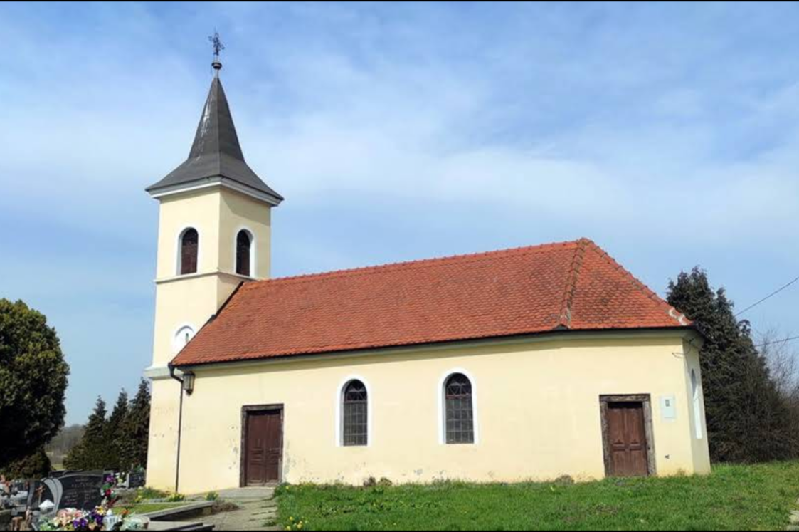 Poljana Križevačka - Kapela na groblje - kápolna a temetőben