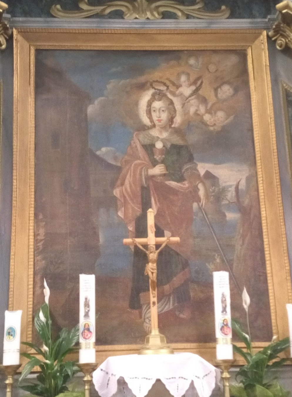 Prugovac - Crkva sv. Barbara - Szent Borbála-templom
