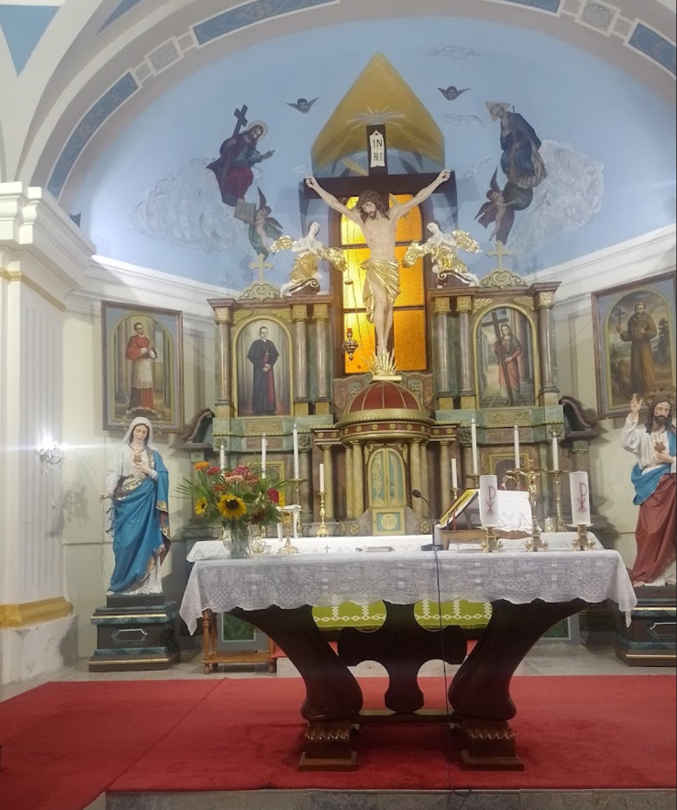 Rasinja - Apajkeresztúr/Raszinyakeresztúr - Župna crkva Našašča Svetoga Križa - Szent Kereszt-plébániatemplom
