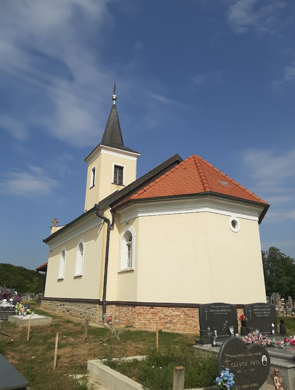 Srijem - Kapela Svetog Vida na groblju - Szent Vitus-kápolna a temetőben