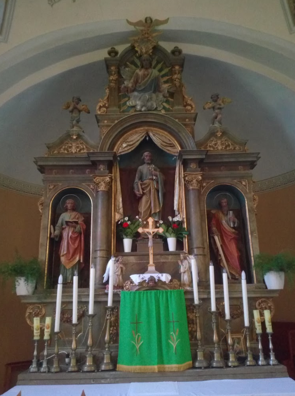 Sveti Petar Orehovec - Župna crkva sv. Petra apostola - Szent Péter apostol-plébániatemplom