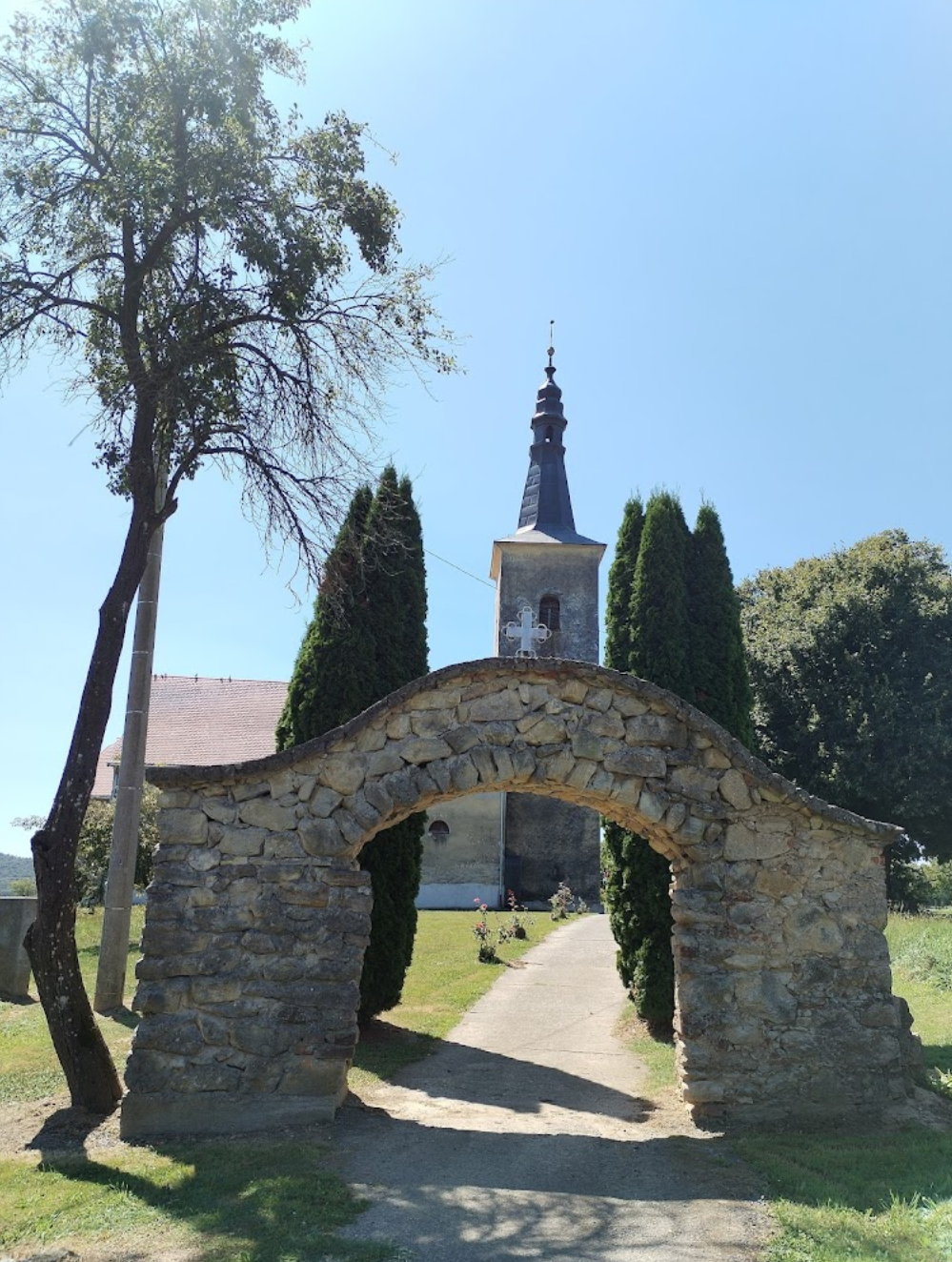 Veliki Poganac - Crkva svetog Velikomučenika Georgija - Szent György vértanú szerb ortodox templom