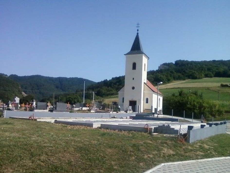 Vojnovec Kalnički - Kapelica svetog Martina - Szent Márton-kápolna a temetőben