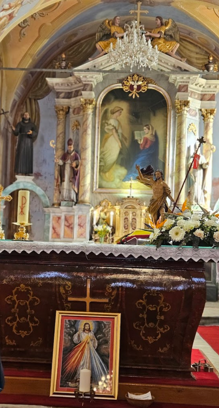 Klanjec - Franjevački samostan i crkva Navještenja Blažene Djevice Marije - Szűz Mária bemutatása plébániatemplom és ferences kolostor