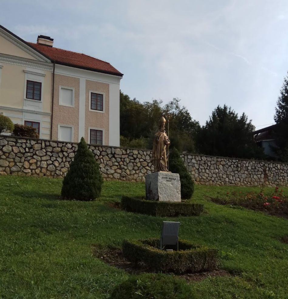 Krapina - Korpona - Kip svetog Nikole biskupa - Szent Miklós püspök-szobor