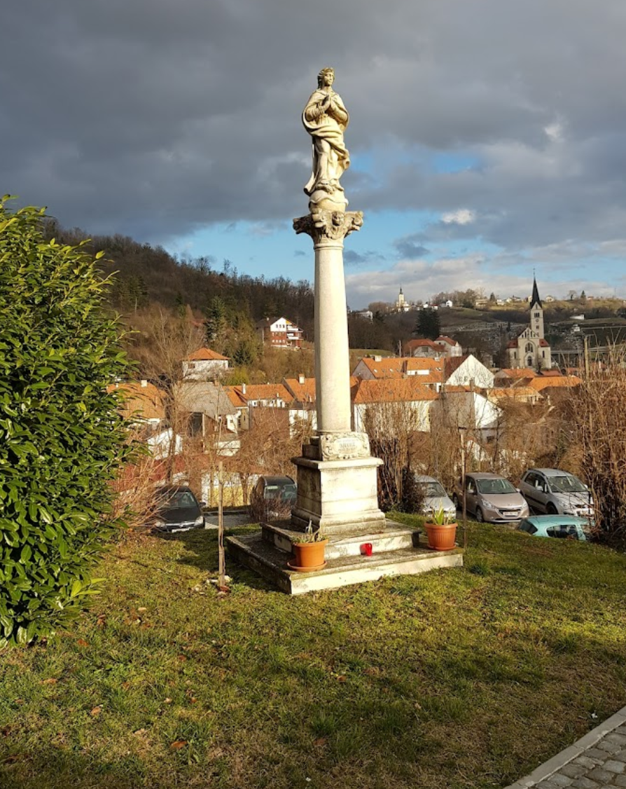 Krapina - Korpona - Marijanski stup - Szűz Mária-oszlop