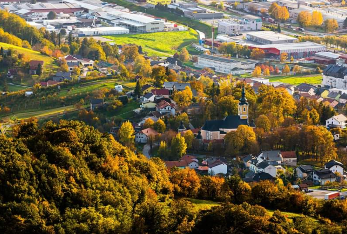 Trški Vrh - Crkva svete Marije/Majke Božje Jeruzalemske na Trškom vrhu - Jeruzsálemi Szűzanya-templom a Trstki-hegyen