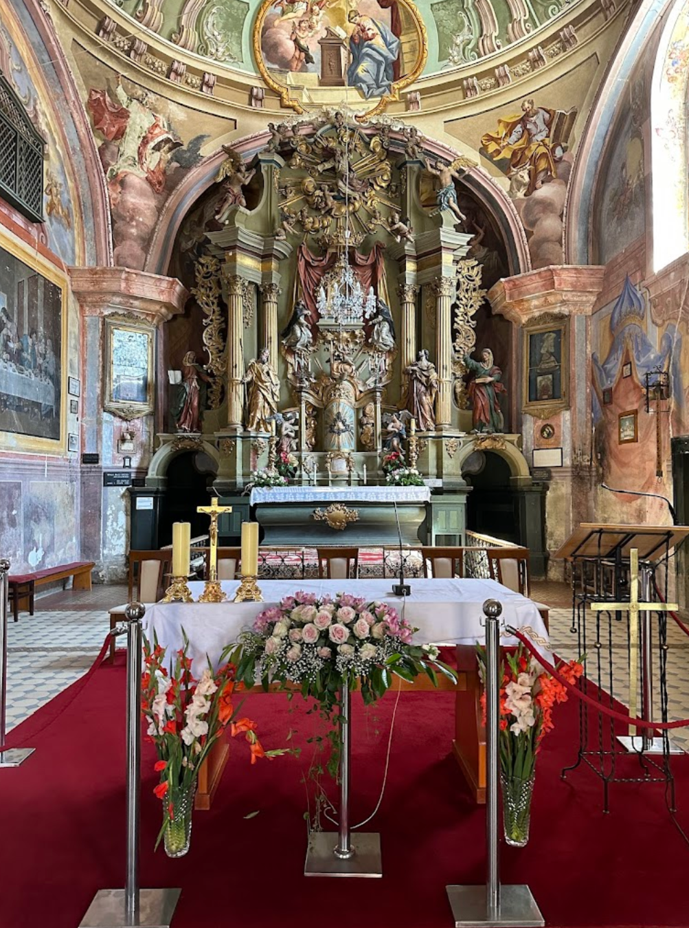 Trški Vrh - Crkva svete Marije/Majke Božje Jeruzalemske na Trškom vrhu - Jeruzsálemi Szűzanya-templom a Trstki-hegyen