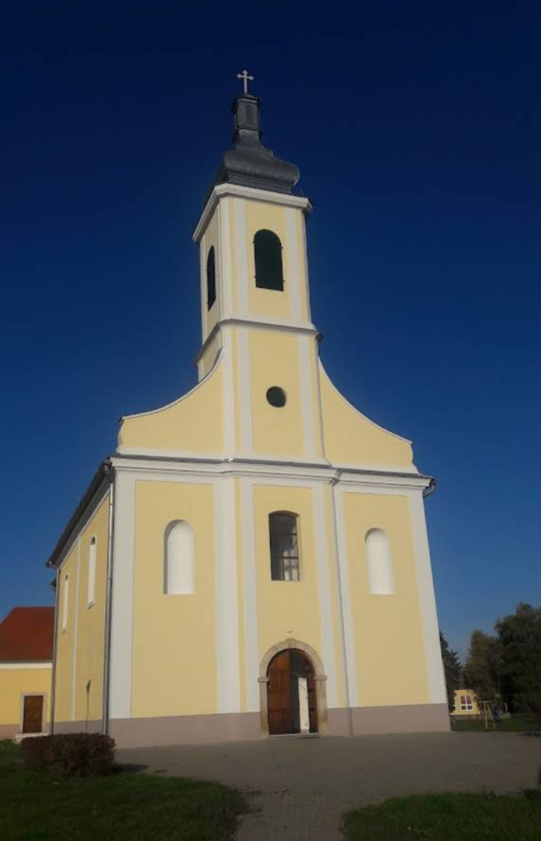 Branjin Vrh - Baranyavár - Crkva Uzvišenja Svetog Križa - Szent Kereszt felmagasztalása-templom