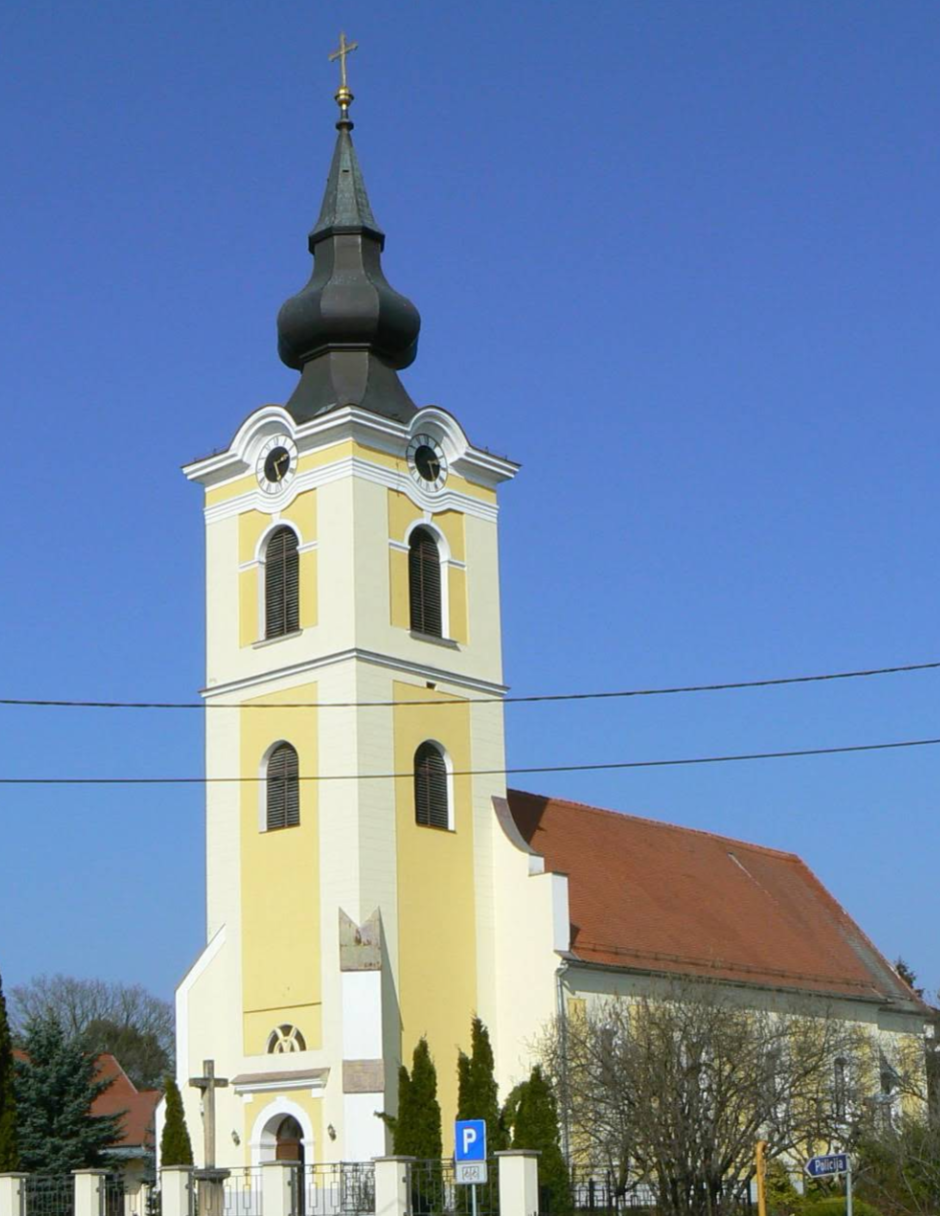 Donji Miholjac - Alsómiholjác - Župna crkva sv. Mihaela - Szent Mihály arkangyal-plébániatemplom