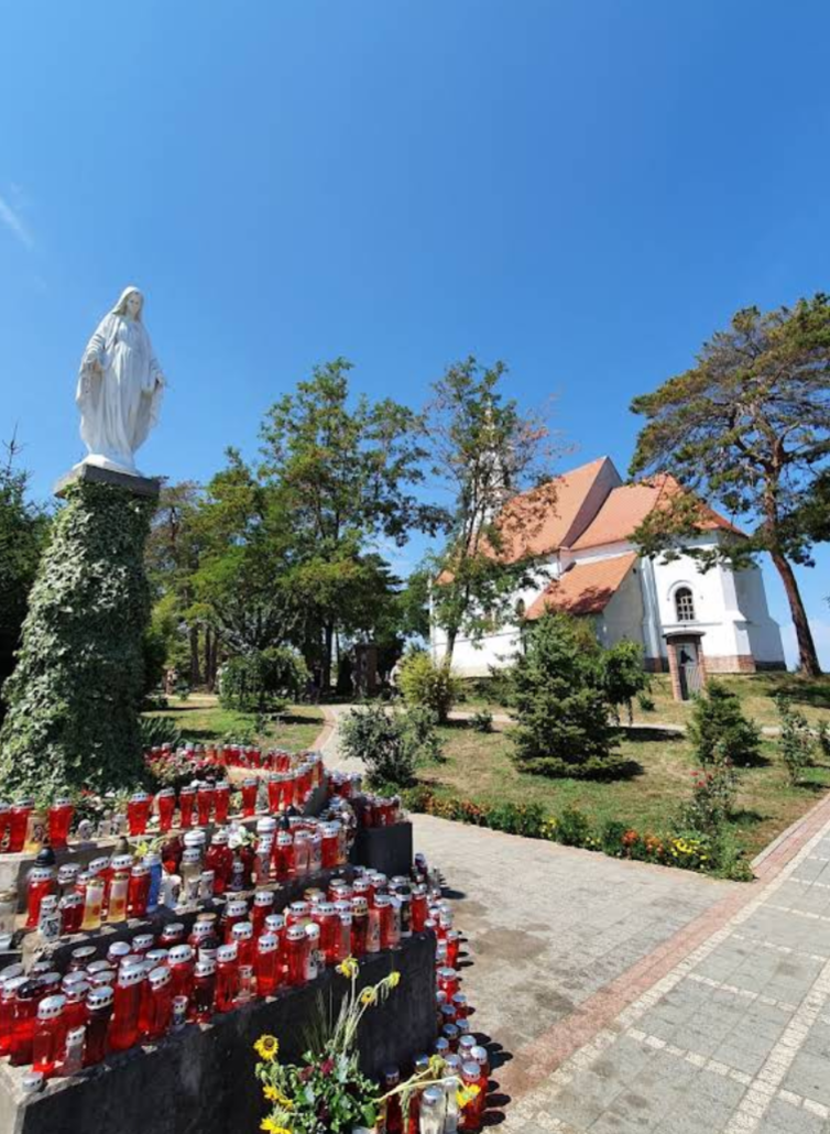 Dragotin - Crkva Blažena Djevica Marija - Nagyboldogasszony-templom a temetőben