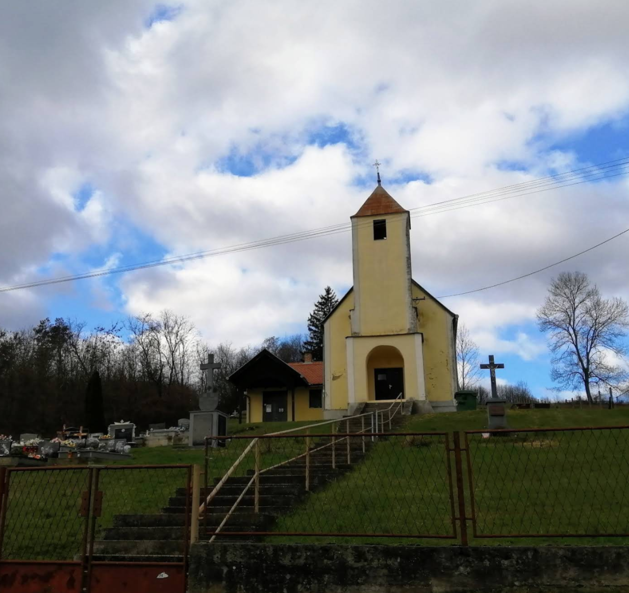 Granice - Crkva sv. Marije - Szűz Mária-templom a temetőben