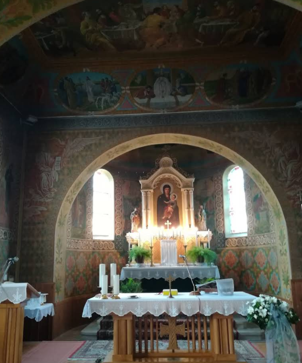 Harkanovci - Harkányfalva - Župna crkva Gospe Snježne - Havas Boldogasszony-plébániatemplom