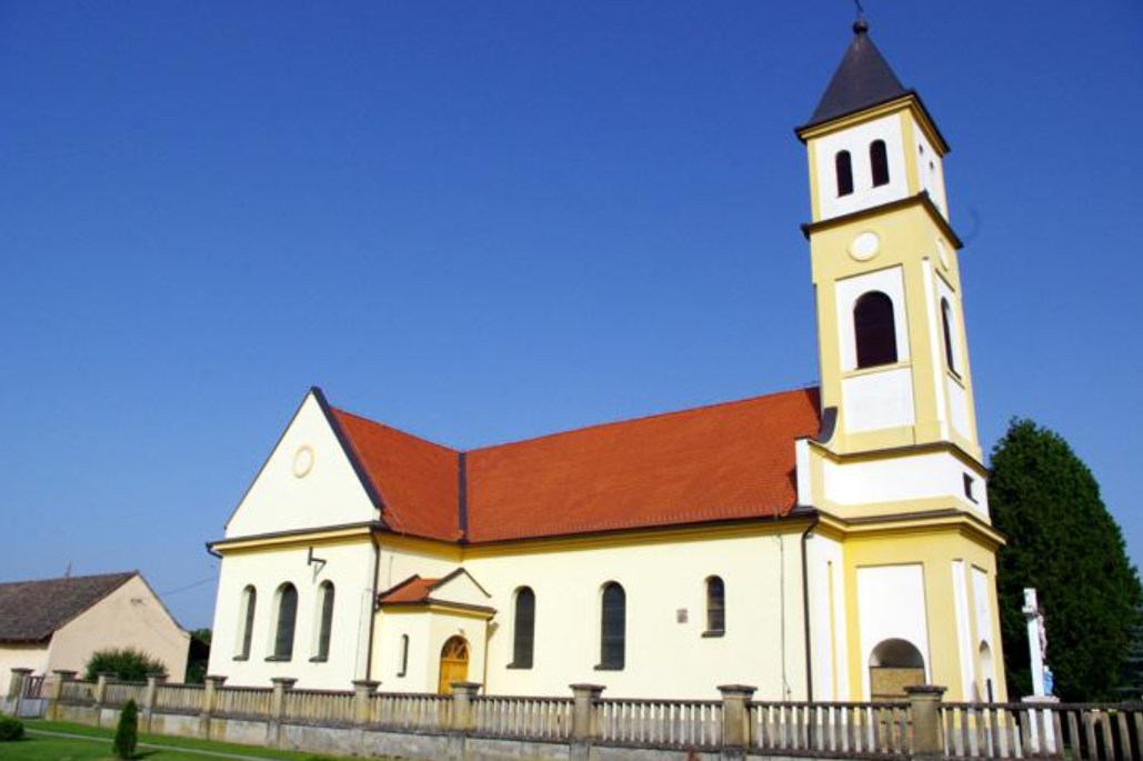 Harkanovci - Harkányfalva - Župna crkva Gospe Snježne - Havas Boldogasszony-plébániatemplom